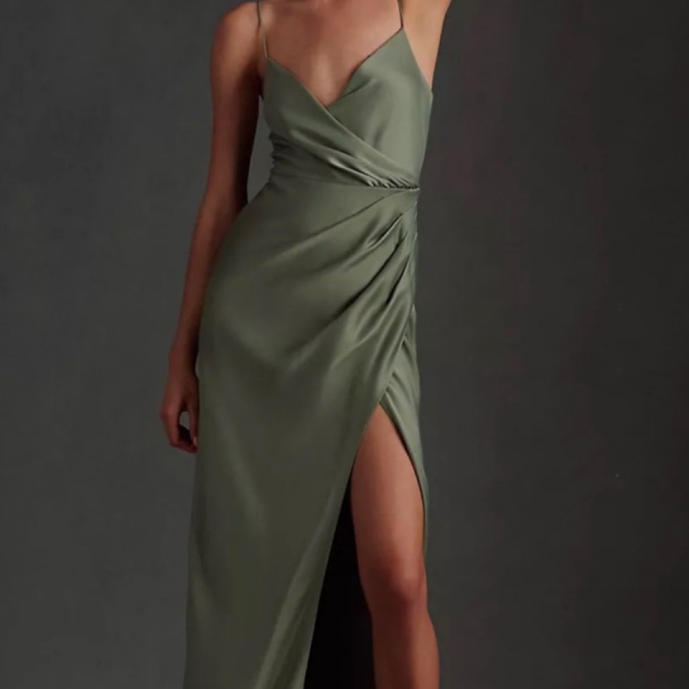 Anthropologie - BHLDN- Freya Bridesmaids Dress - Moss - Size 4